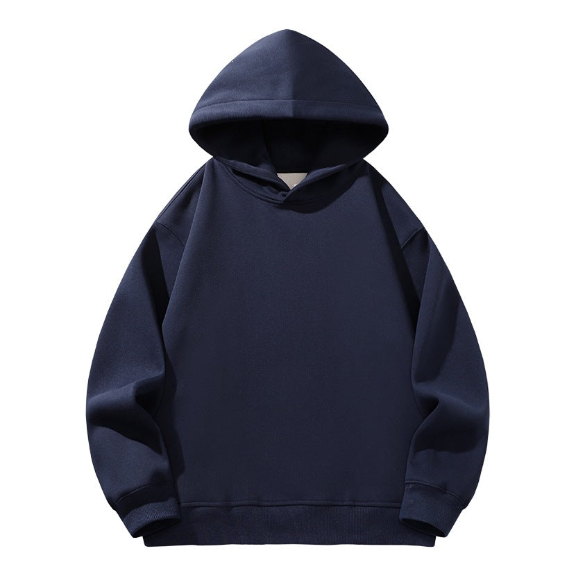 Damen Oversize Kapuzenpullover aus weichem Baumwollmix mit geripptem Saum und Raglanärmeln Shop Nory