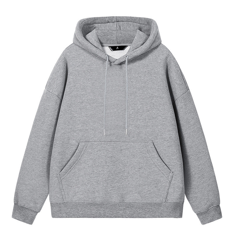Unisex Oversize-Kapuzenpullover mit Kängurutasche und überschnittener Schulter Shop Nory