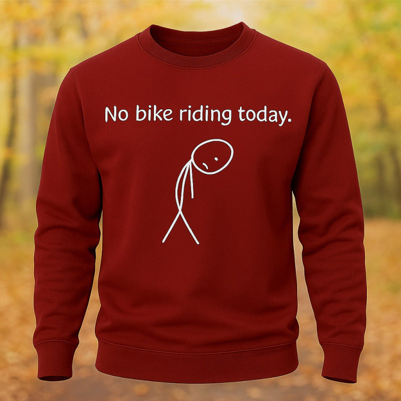 Herren Bequemer Sweatshirt mit motivierendem Aufdruck Shop Nory