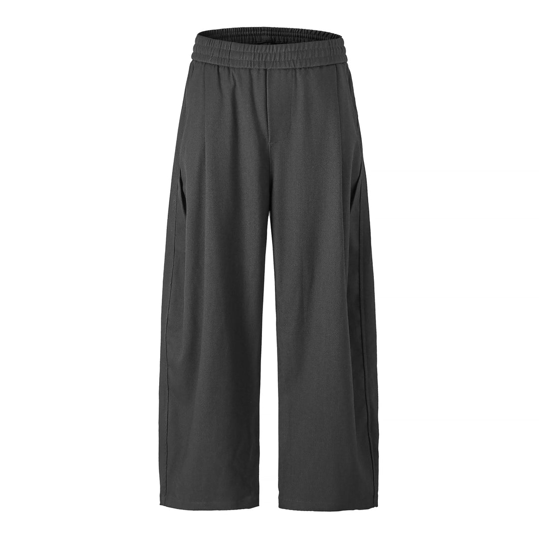 Damen Hochtaillierte Culotte-Hose mit weitem Bein und elastischem Bund Shop Nory