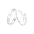 Damen Ring-Set mit funkelnden Sternen und Zirkonia Shop Nory