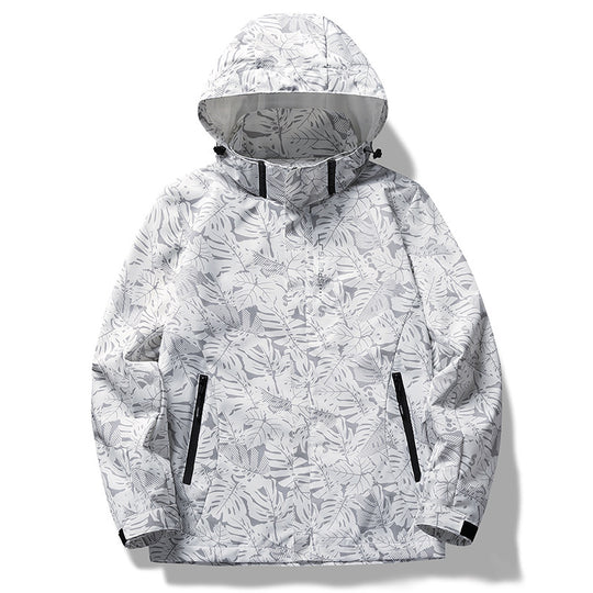 Herren Atmungsaktive Wind- und Wasserabweisende Outdoor-Jacke Shop Nory