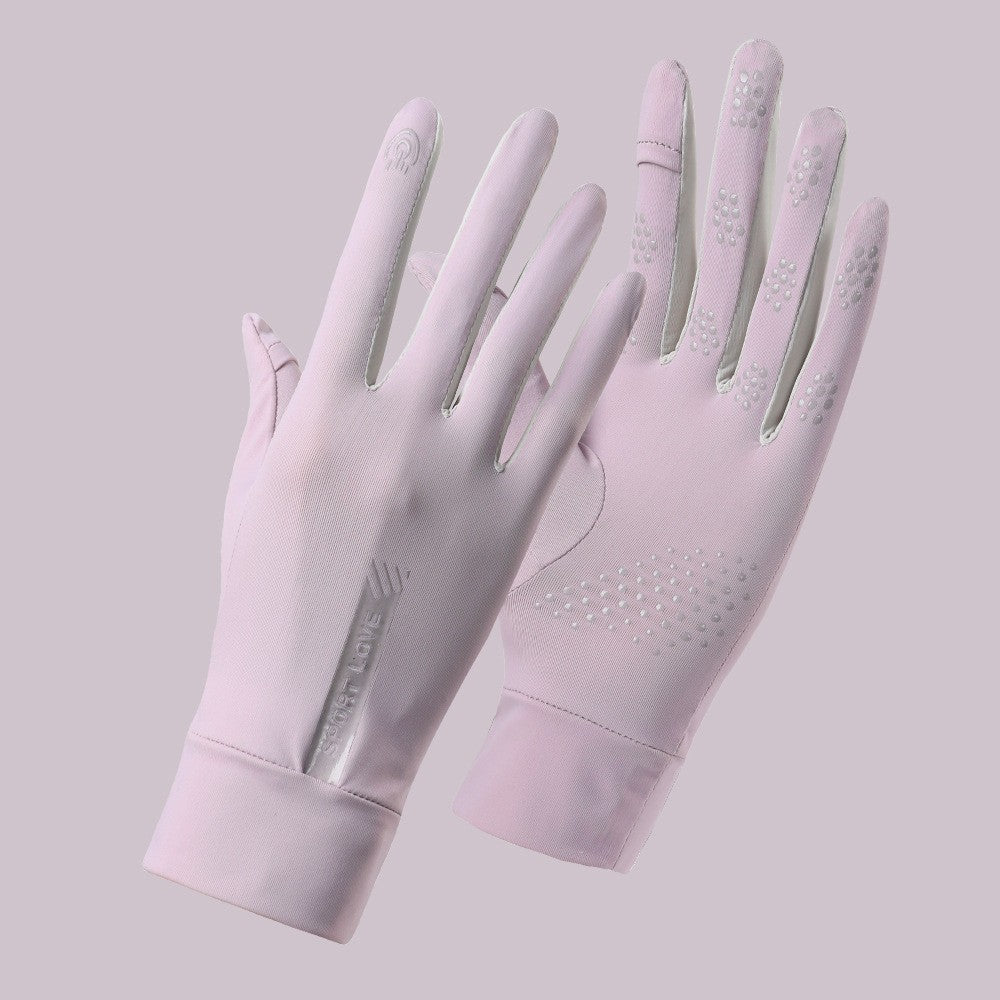 Sonnenschirm Eis Seide Handschuhe