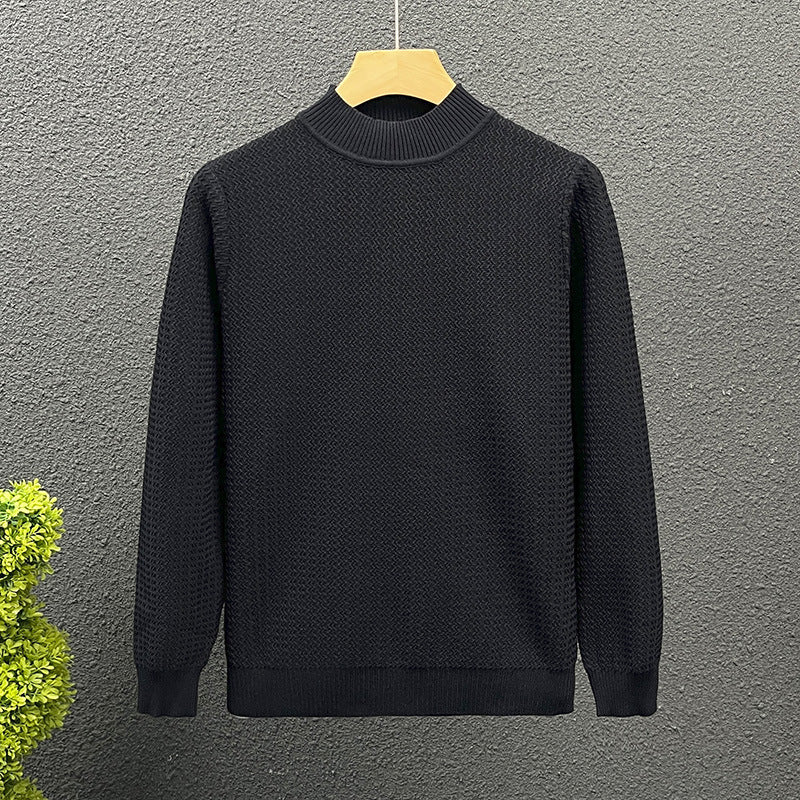 Damen Strukturierter Rollkragenpullover aus feinem Waffelstrick Shop Nory