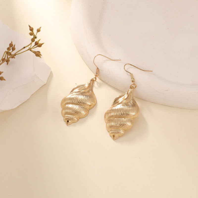 Damen Schmuckset mit kunstvollem Muschel-Design Shop Nory