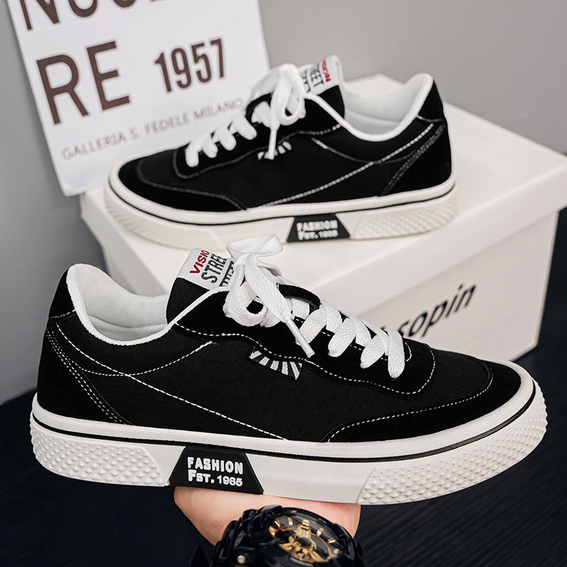 Damen Sneakers im sportlichen Retro-Stil mit rutschfester Sohle