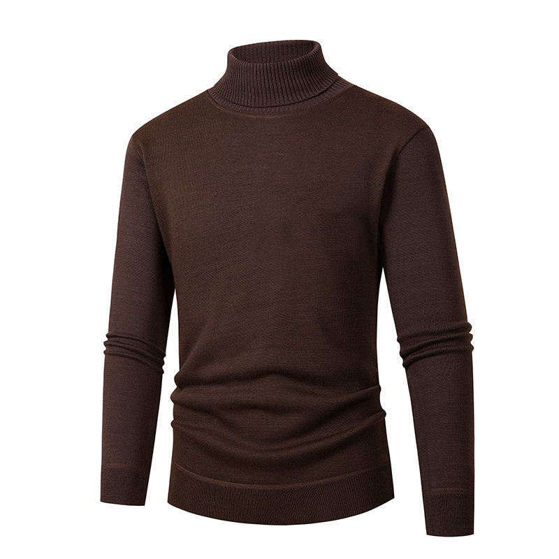 Herren eleganter Rollkragenpullover aus hochwertigem Material