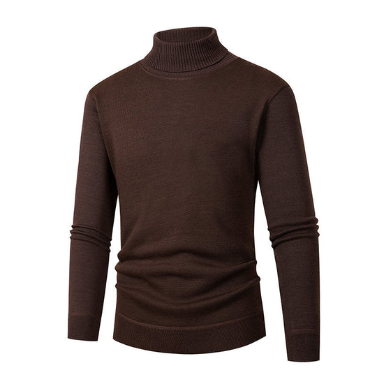 Herren eleganter Rollkragenpullover aus hochwertigem Material