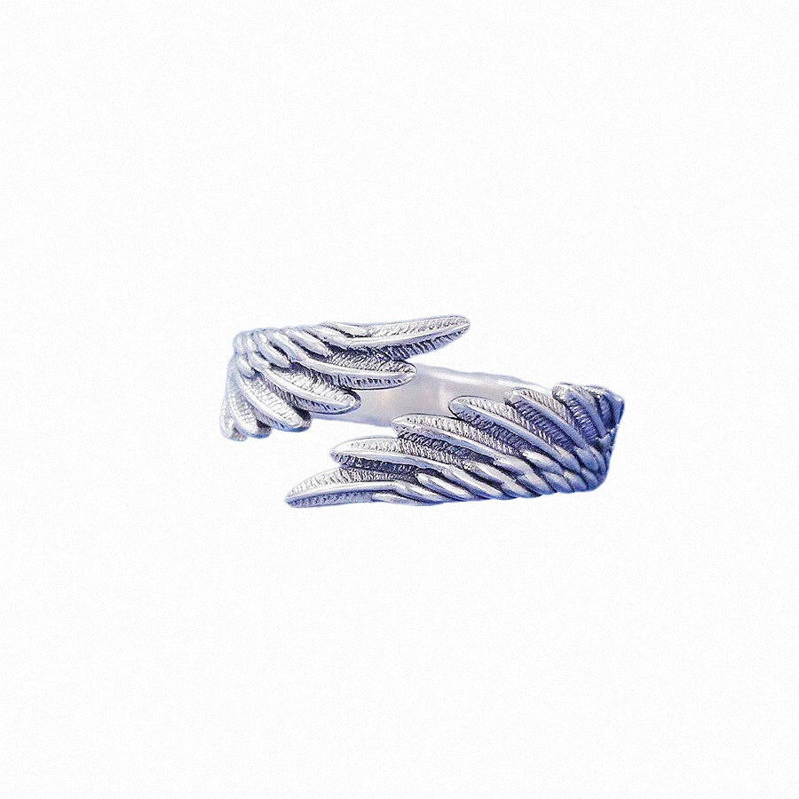 Herren Ring mit kunstvollem Flügeldesign Shop Nory