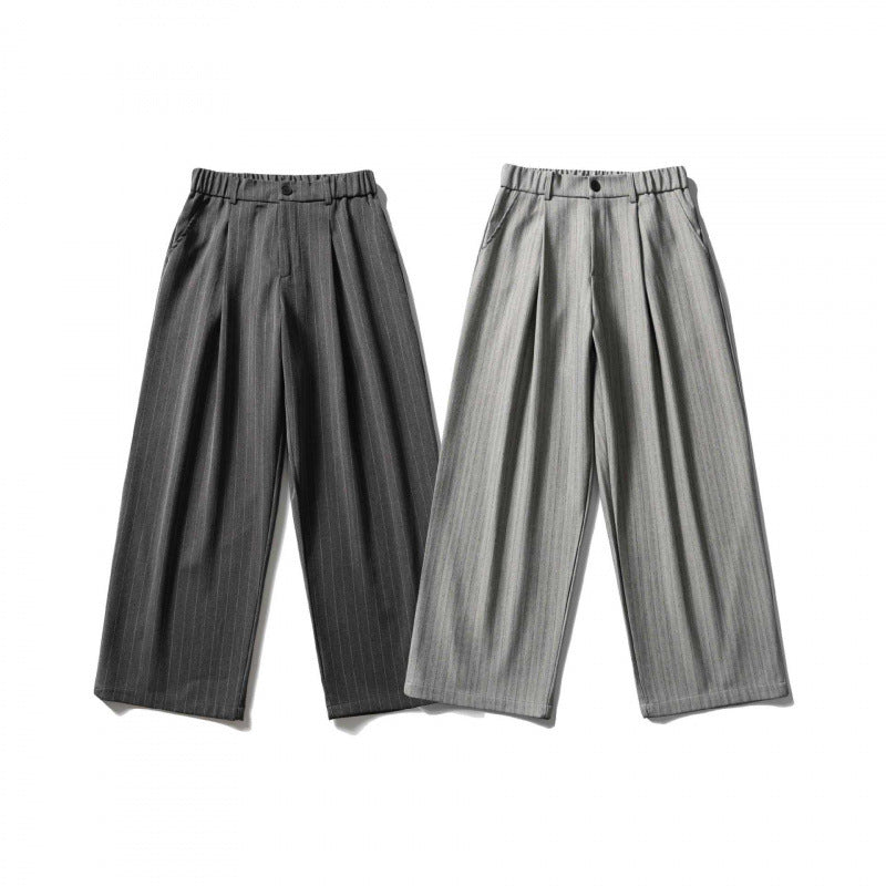 Damen Weite Bundfalten-Hose mit hohem Bund, verkürzter Culotte-Silhouette und elastischem Rückenteil Shop Nory