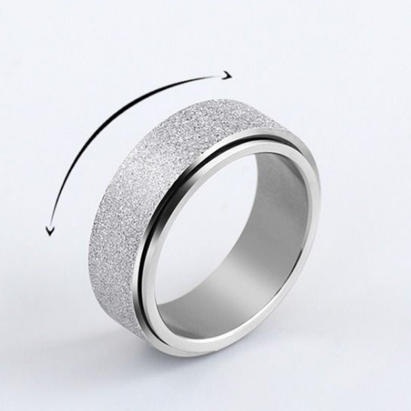 Herren Ring mit mattierter Oberfläche und eleganter Struktur Shop Nory