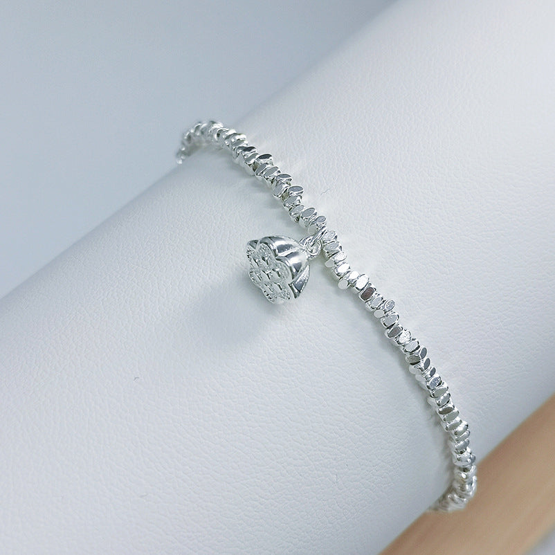 Damen funkelndes Armband mit Tropfenanhänger Shop Nory