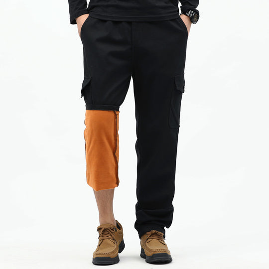 Herren Technische Cargohose mit Thermofutter-Innenbein, aufgesetzten Taschen & verstellbarem Saum Shop Nory
