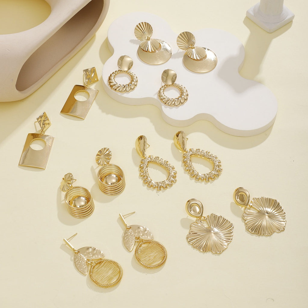 Damen Ohrringe im modernen, geometrischen Design Shop Nory