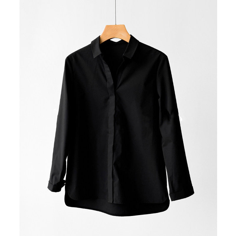 Damen Modische Langarmbluse Shop Nory