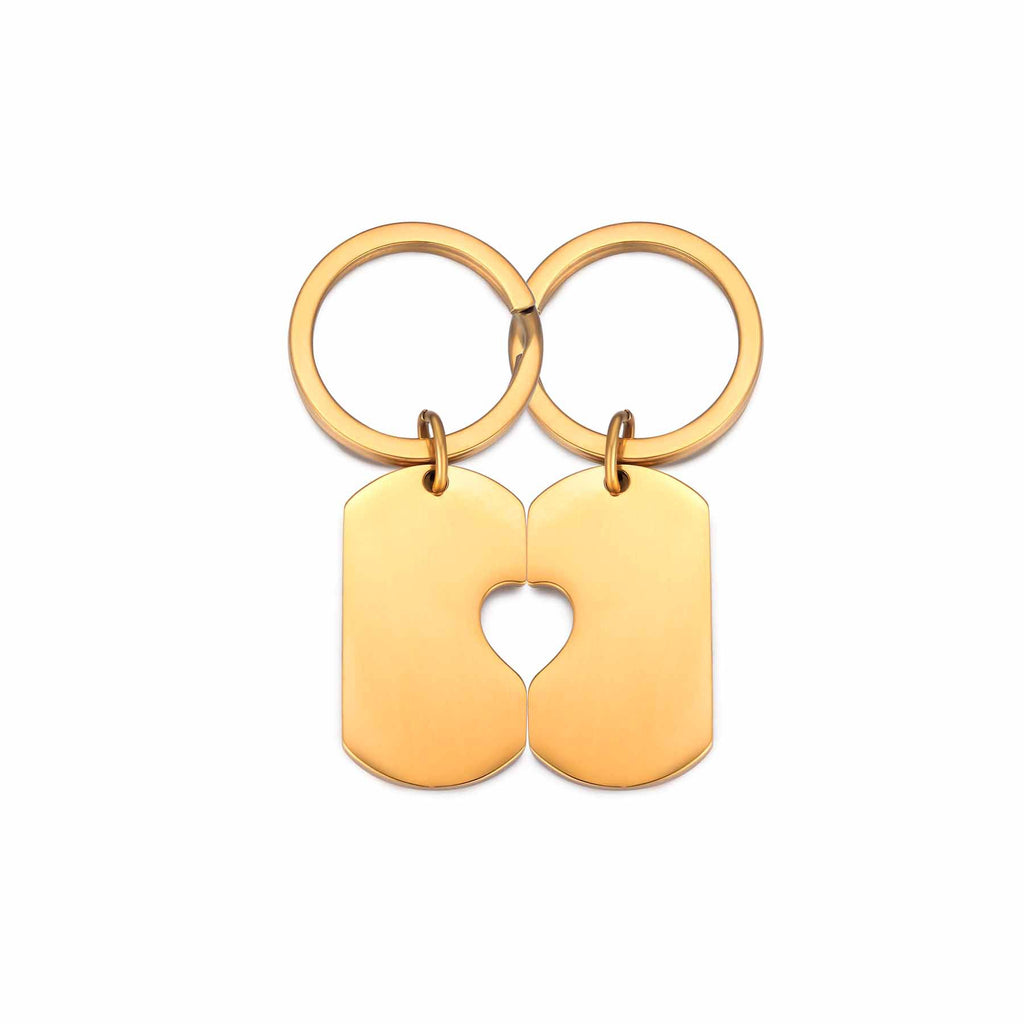 Damen Schlüsselanhänger mit herzförmigem Element Shop Nory