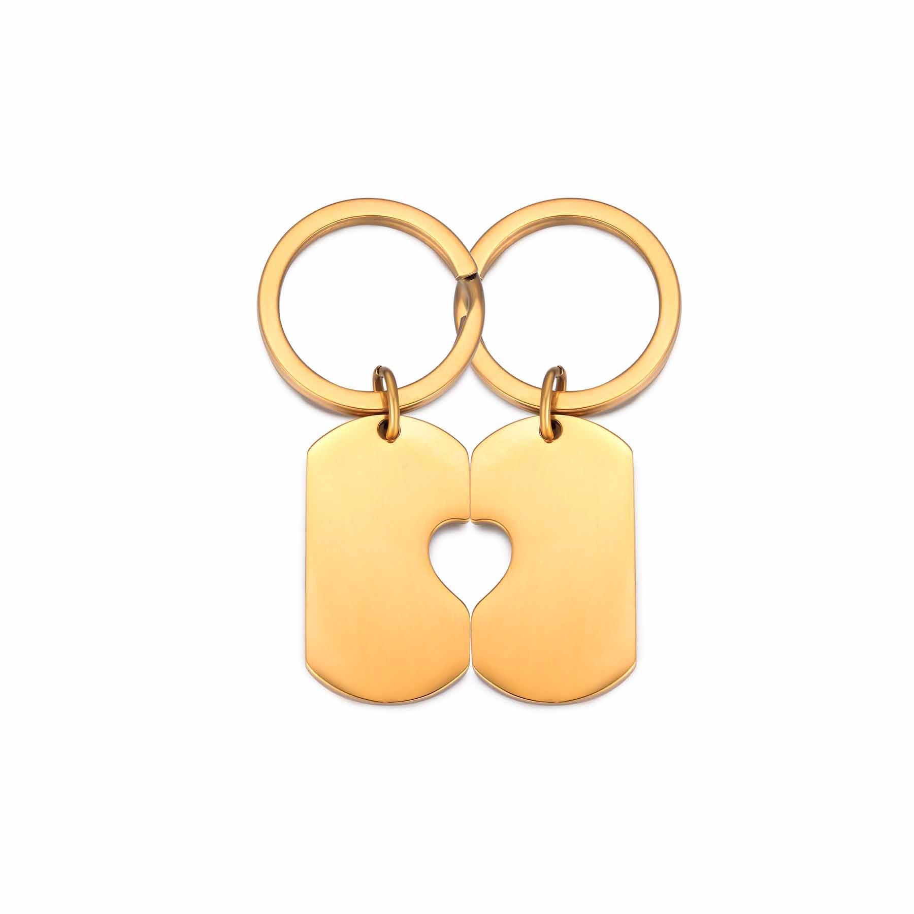 Damen Schlüsselanhänger mit herzförmigem Element Shop Nory