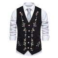 Damen elegante bestickte Weste Shopnory