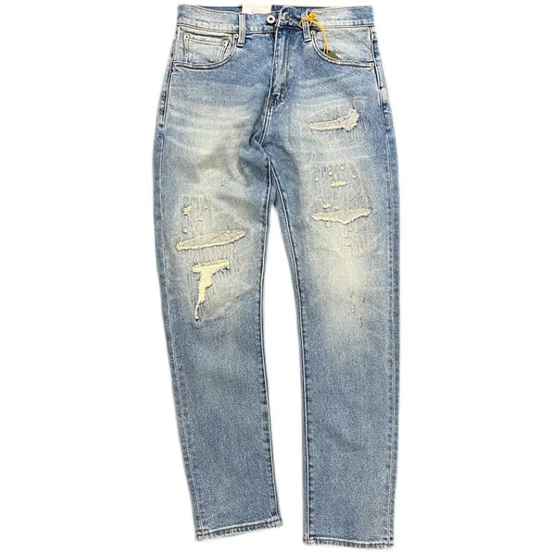Herren Trendige Distressed Jeans Shop Nory