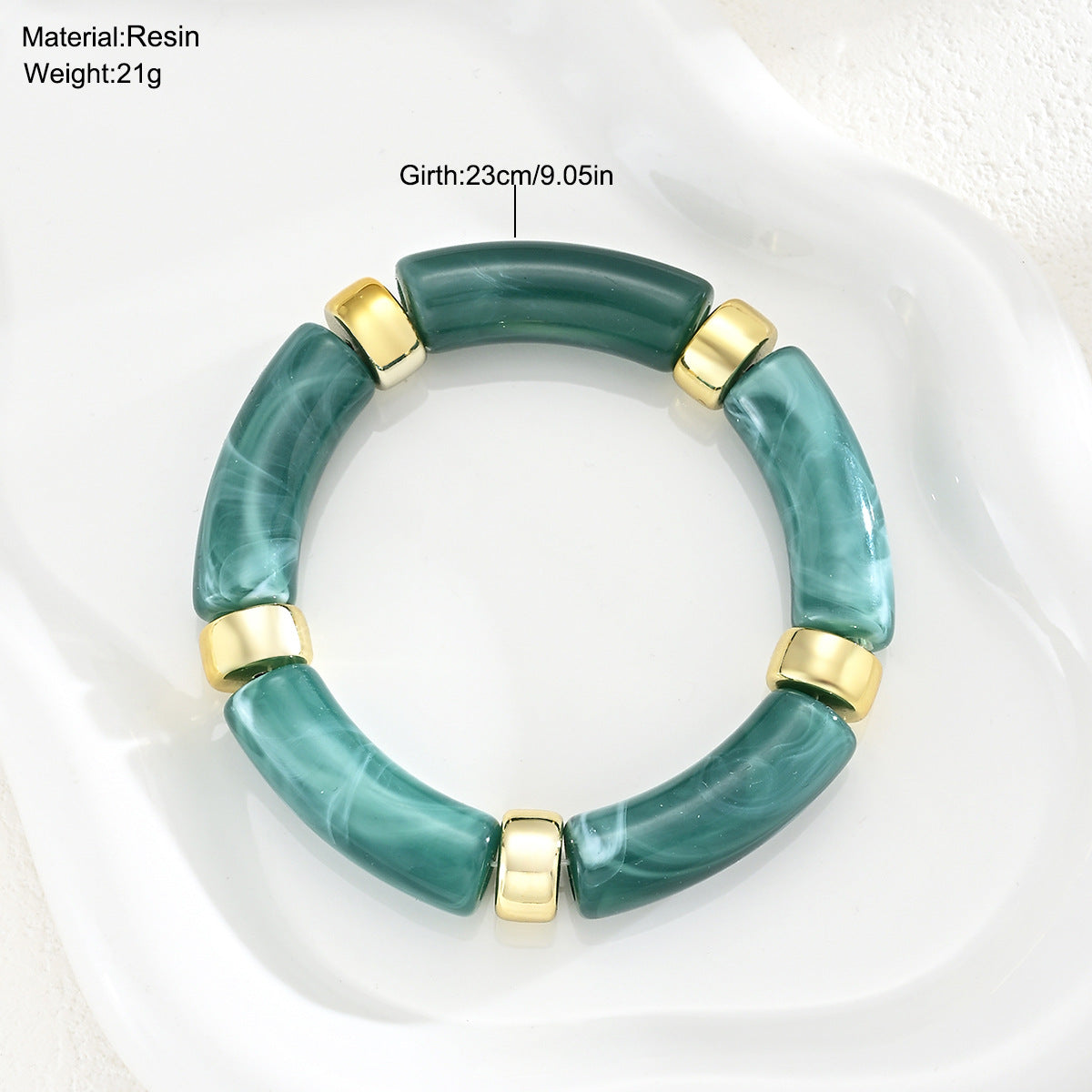 Damenarmband aus hochwertigem Acryl mit elegantem Design Shop Nory