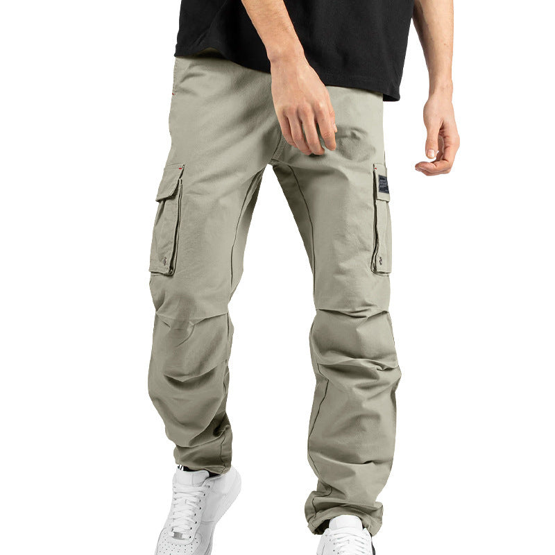 Herren Cargo-Hose mit elastischem Bund und praktischen Taschen