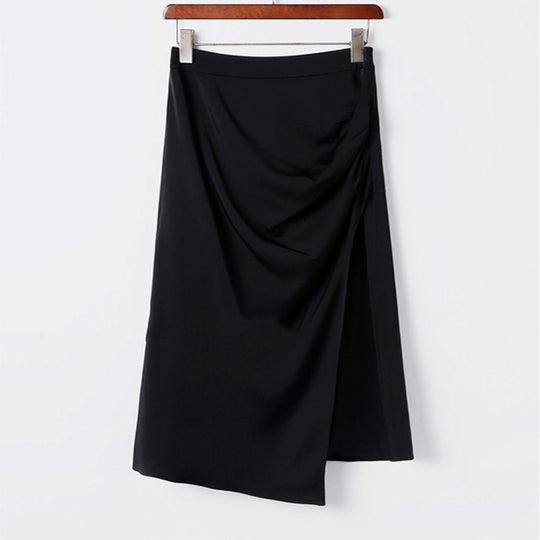 Damen Eleganter Wickelrock mit fließendem Design Shop Nory