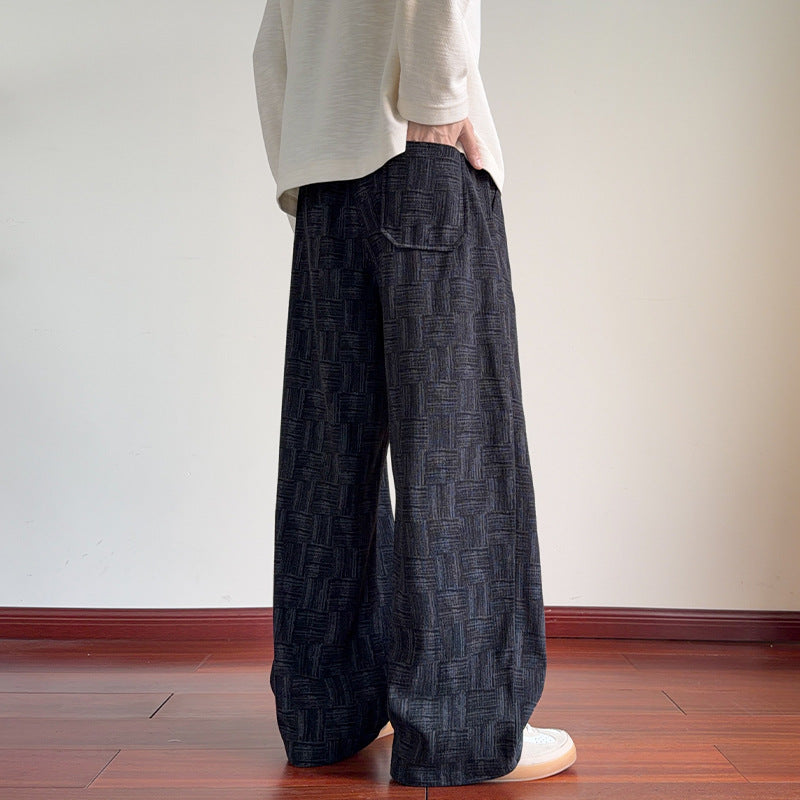 Herren Moderne Freizeithose mit grafischem Muster Shop Nory