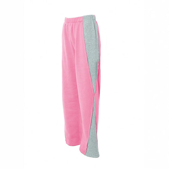 Damen Sportive Jogginghose mit seitlichem Schlitz und Kontrast-Einsatz Shop Nory