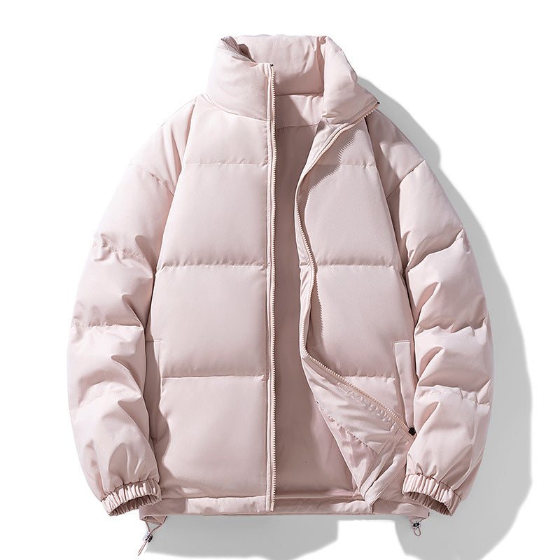 Herren Gepolsterte Pufferjacke mit hohem Stehkragen, winddichter Außenlage und verstellbarem Kordelzugsaum Shop Nory