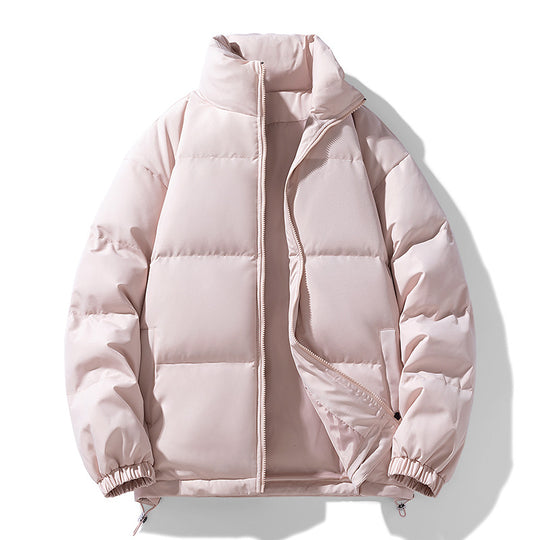 Herren Gepolsterte Pufferjacke mit hohem Stehkragen, winddichter Außenlage und verstellbarem Kordelzugsaum Shop Nory