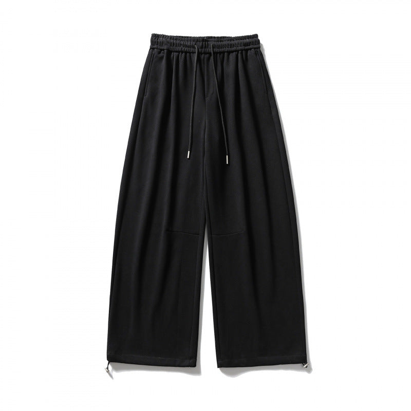 Unisex Weite Sweatpants mit Tunnelzugbund, Kordelzug und verstellbaren Beinriegeln Shop Nory