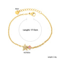 Damen Armband mit funkelndem Sternenanhänger und verstellbarem Design Shop Nory
