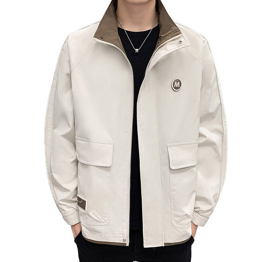 Herren Leichte Übergangsjacke mit versteckten Taschen Shop Nory