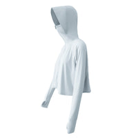 Gletschergraue Sonnenschutzjacke