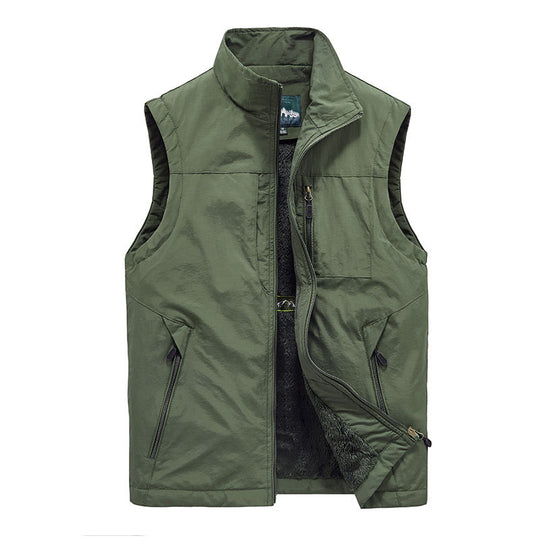 Herren Praktische Fleece Weste Shop Nory