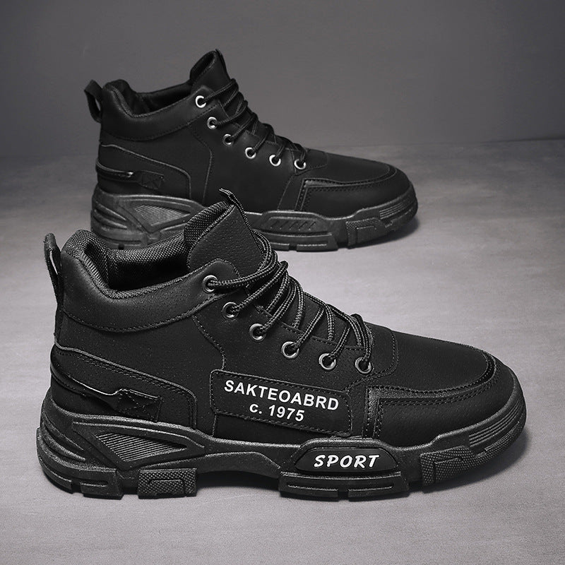 Damen High-Top Sport Sneakers mit rutschfester Profilsohle und atmungsaktivem Obermaterial