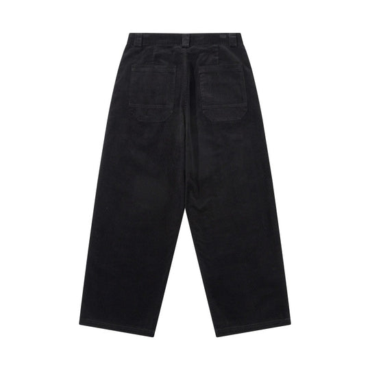 Herren Weite Cordhose mit Bundfalten, hoher Taille und geradem Bein Shop Nory
