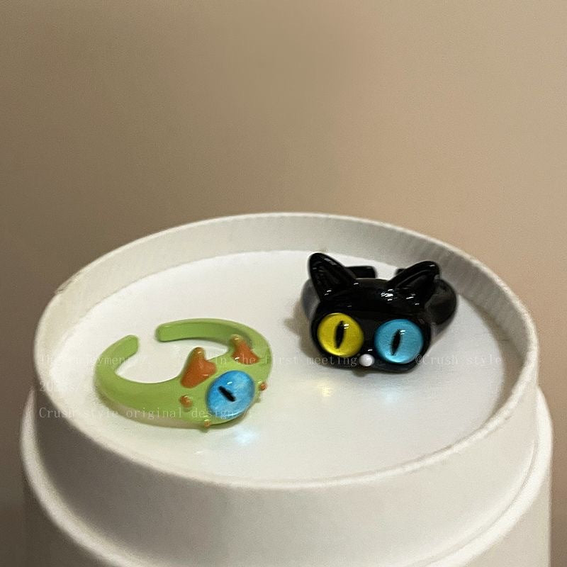 Damen kreativer Ring mit einzigartigem Monstermotiv Shop Nory