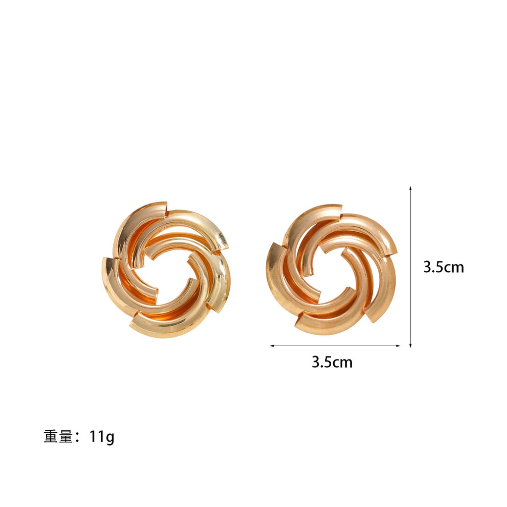 Damen Ohrstecker im kunstvollen Spiraldesign Shop Nory