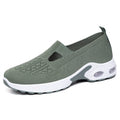 Damen Atmungsaktive Slip-On Freizeit-Schuhe mit dämpfender Sohle
