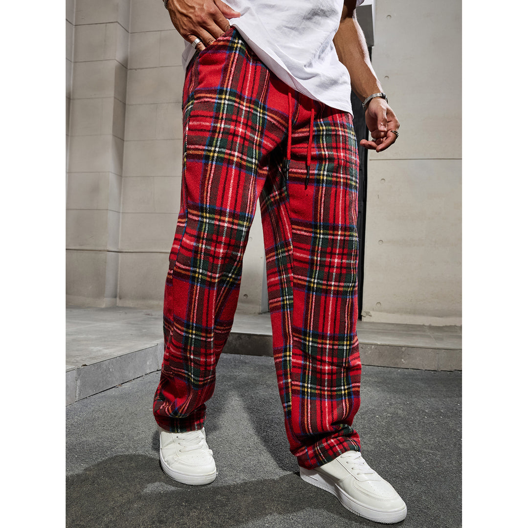 Herren Karierte Freizeithose Shop Nory