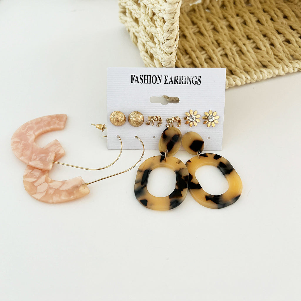 Damen Ohrring Set mit verschiedenen modernen Designs Shop Nory