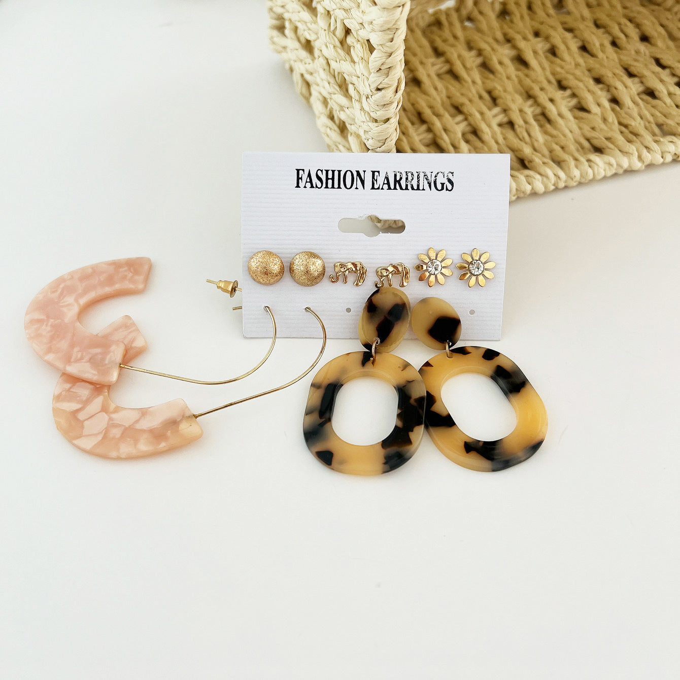Damen Ohrring Set mit verschiedenen modernen Designs Shop Nory