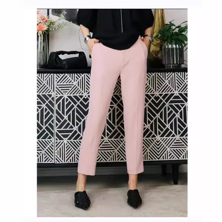 Damen Hochtaillierte Business-Hose Shop Nory