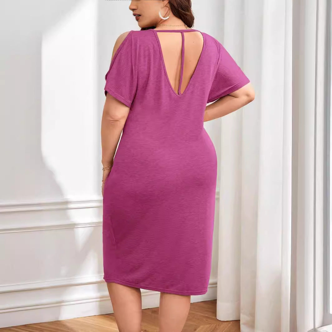 Damen Wickelkleid mit raffiniertem V-Ausschnitt und Trend-Details Shopnory