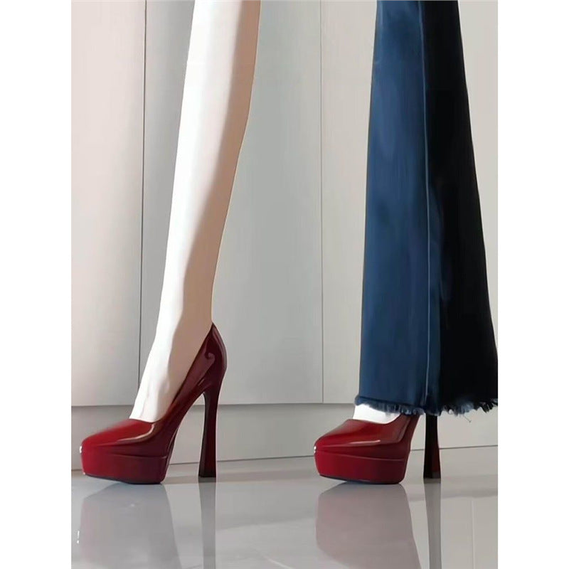 Damen stilvolle High Heel Pumps
