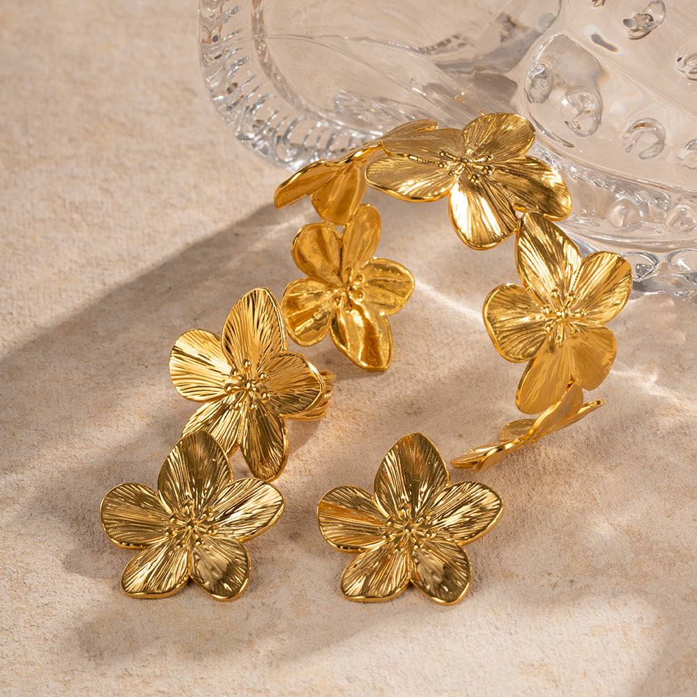 Damen Blütenförmiger Ringe Shop Nory