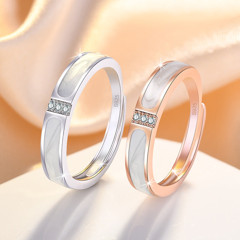 Damen eleganter Ring mit filigranem Design und Zirkonia-Besatz Shop Nory