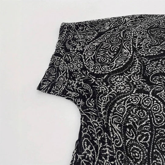 Damen Kimono-Jacke mit trendigem Muster und lockerem Schnitt
