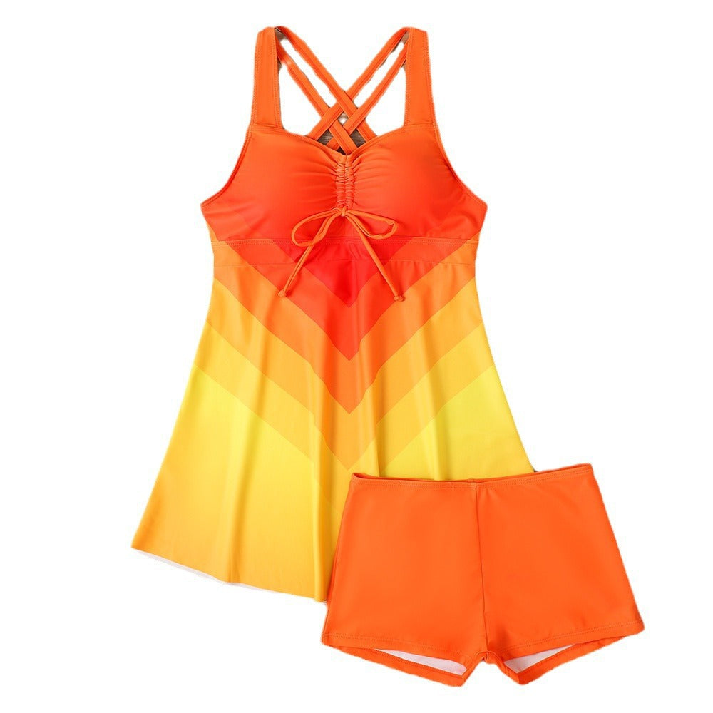 Damen Tankini-Oberteil mit Shorts